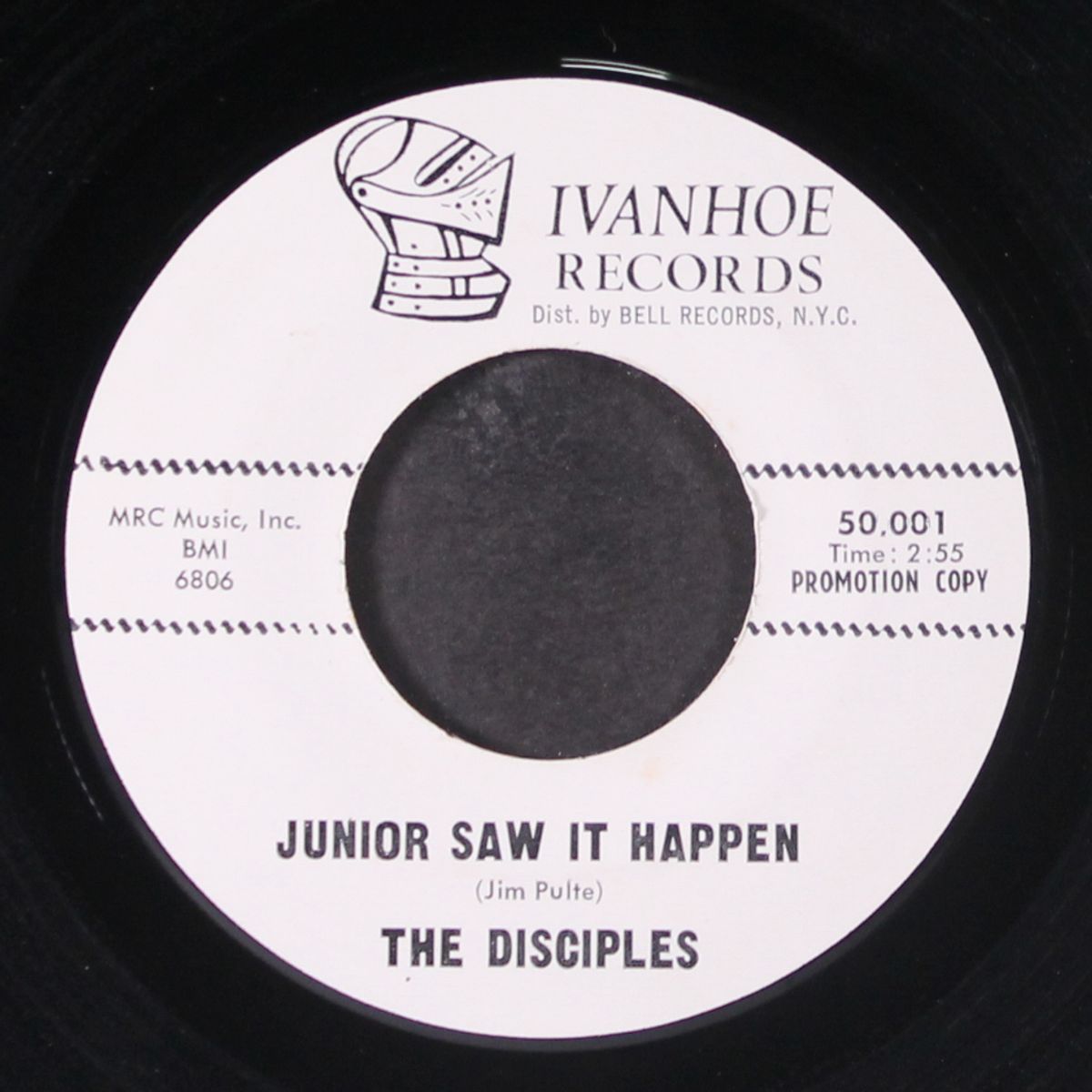 only the blind can see / junior saw it happen by DISCIPLES