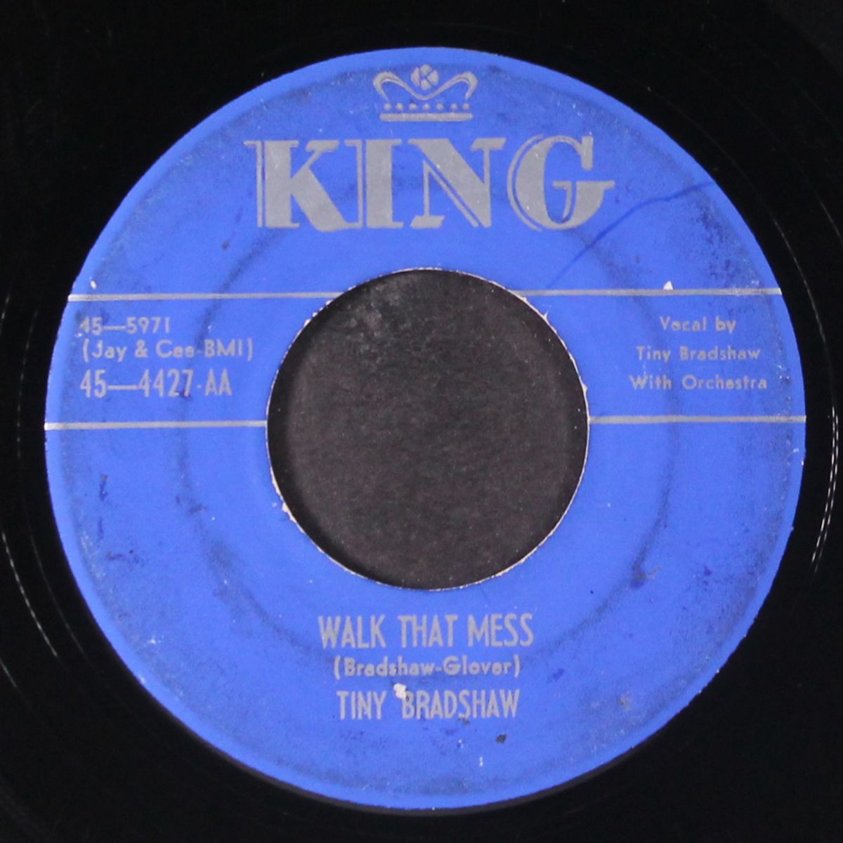 walk that mess / one, two, three, kick blues by TINY BRADSHAW