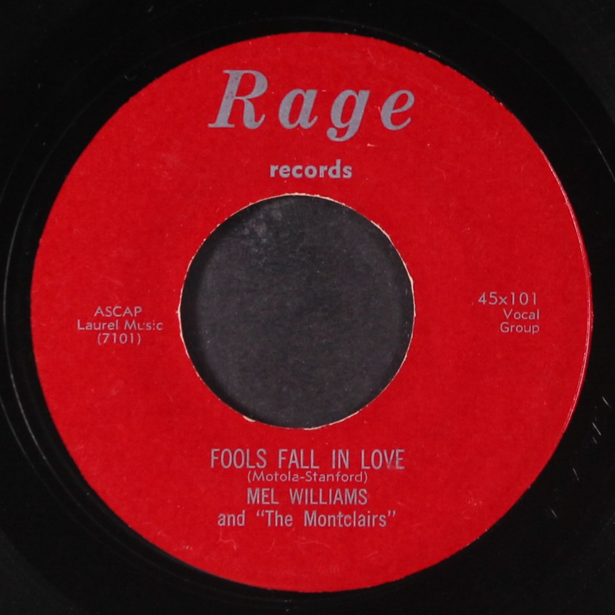oo wah / fools fall in love by MEL WILLIAMS