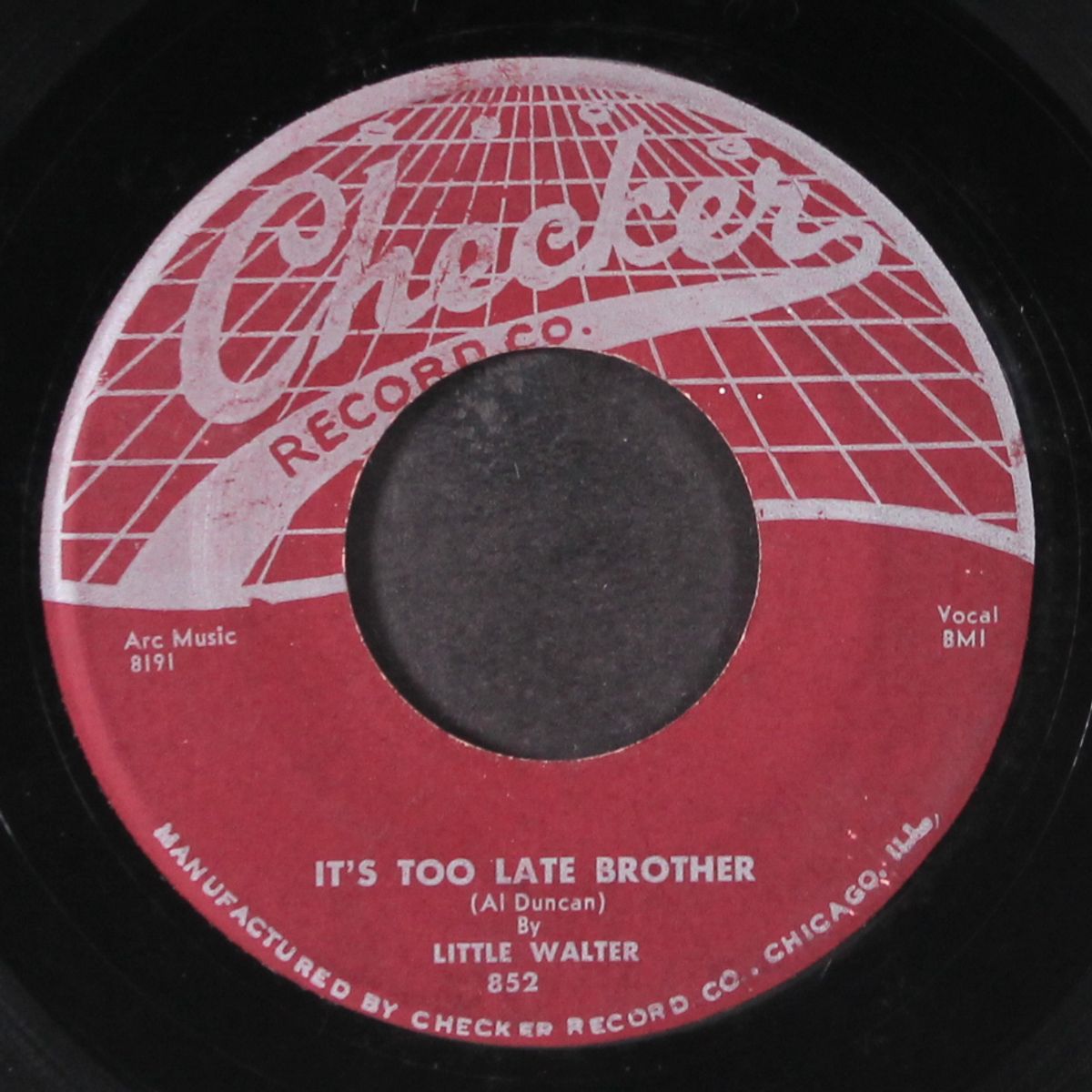 it's too late brother / take me back by LITTLE WALTER