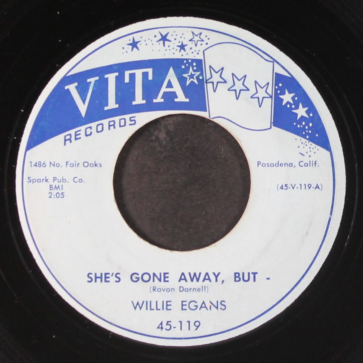 she's gone away, but / willie's blues by WILLIE EGANS