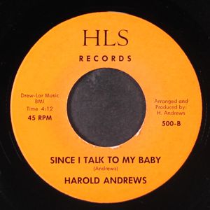 HAROLD ANDREWS