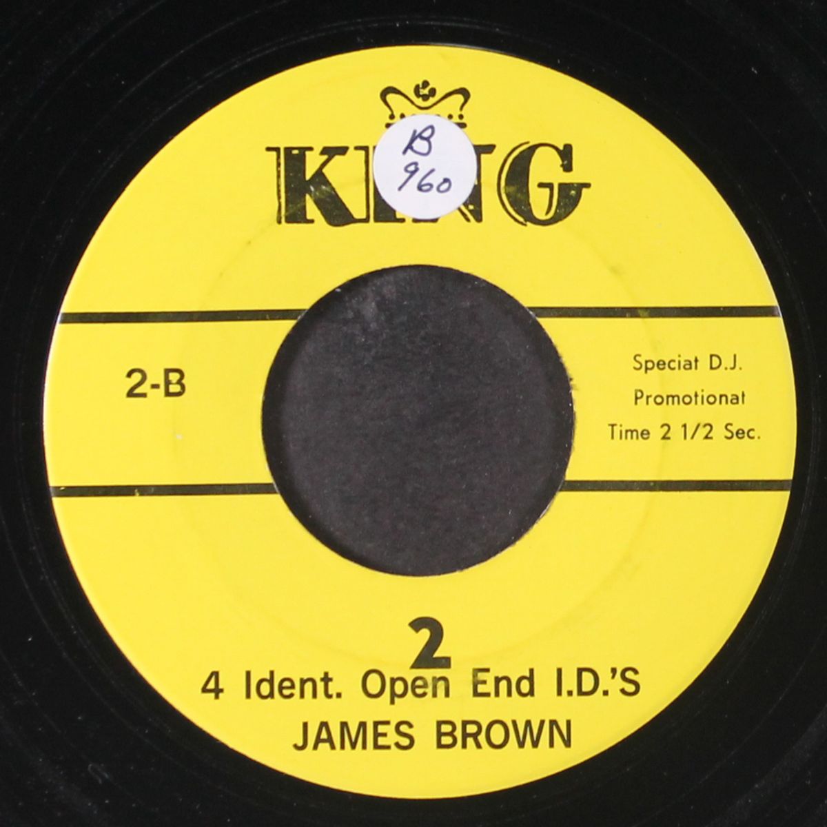 4 ident. open end i.d.'s by JAMES BROWN