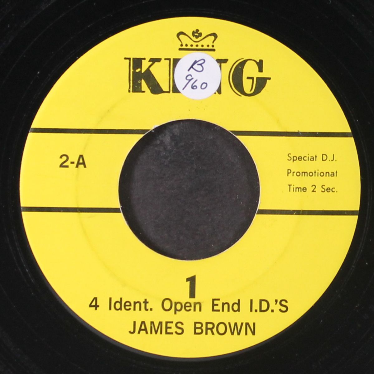 4 ident. open end i.d.'s by JAMES BROWN