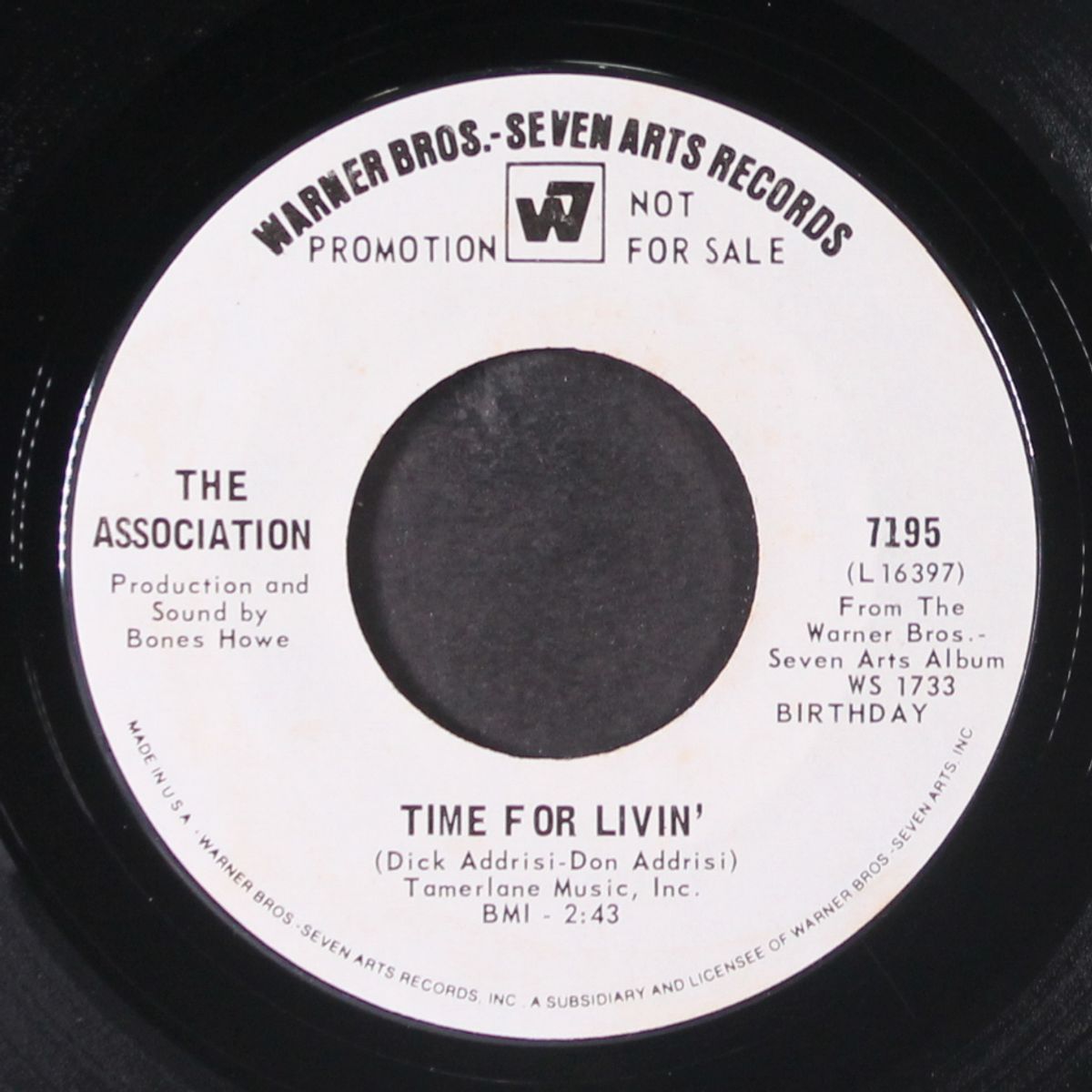 time for livin' / birthday (morning) by ASSOCIATION