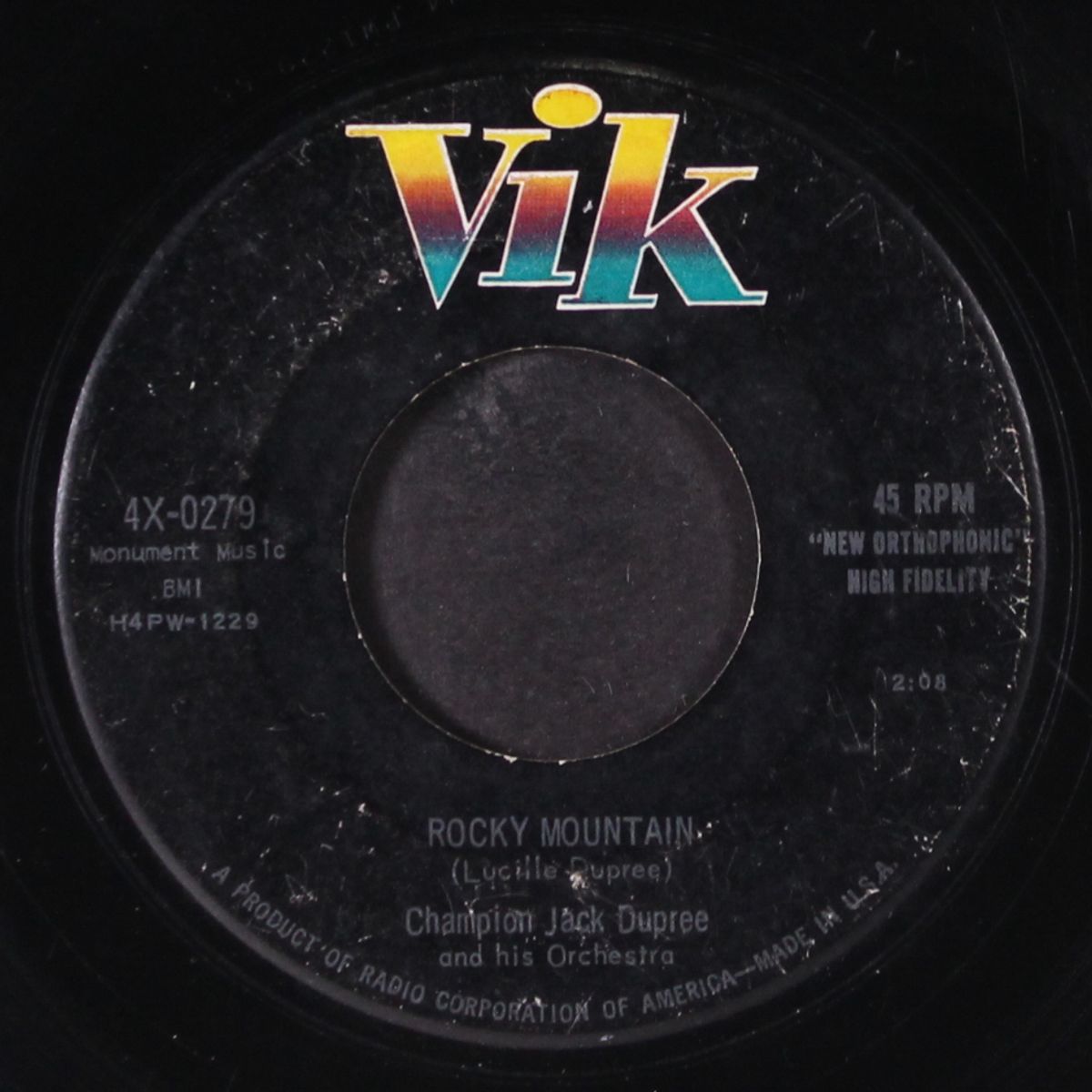 old time rock and roll / rocky mountain by CHAMPION JACK DUPREE