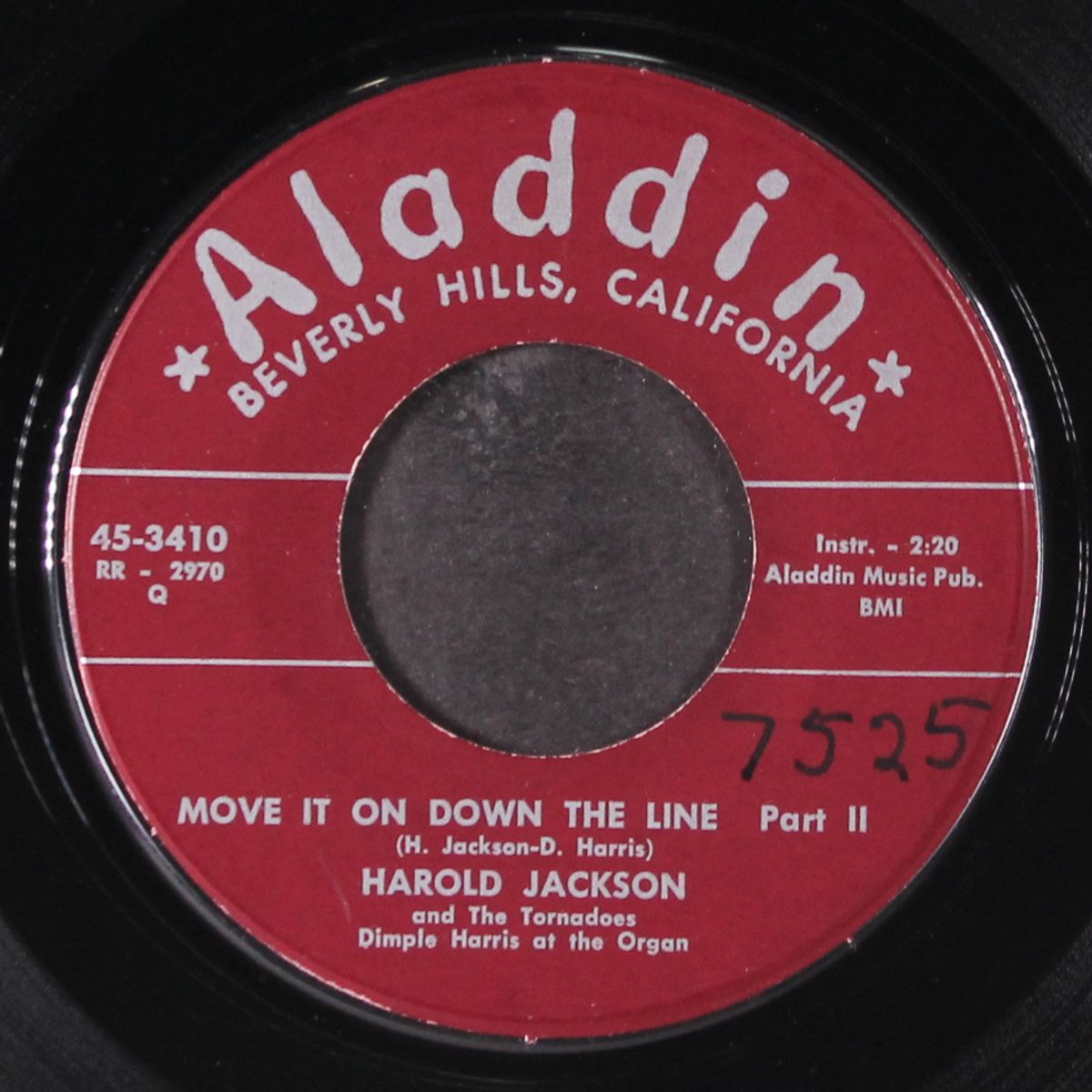 move it on down the line by HAROLD JACKSON