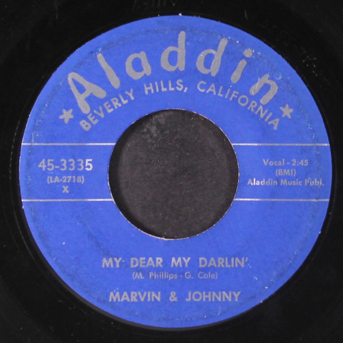 my dear my darlin' / hey chicken by MARVIN & JOHNNY