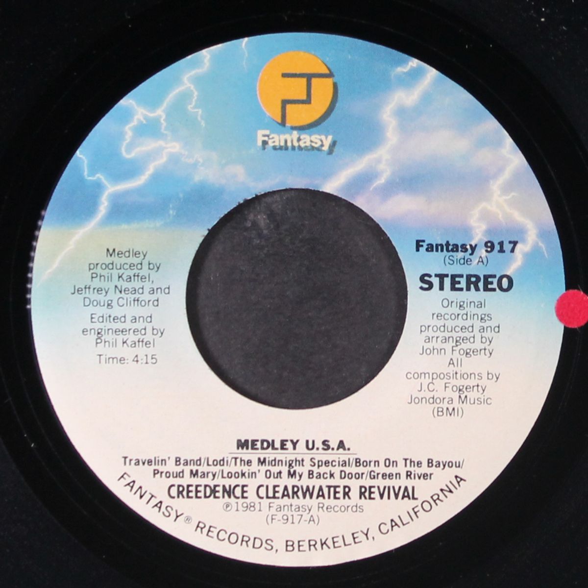 medley u.s.a. / bad moon rising by CREEDENCE CLEARWATER REVIVAL