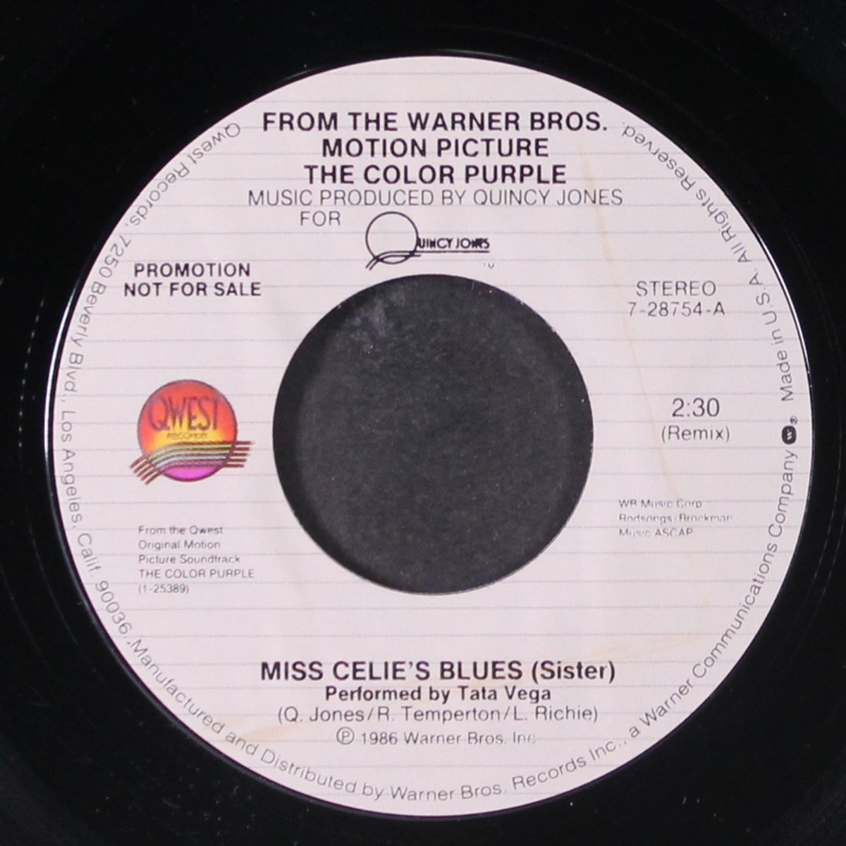 miss celie's blues (sister) / same by TATA VEGA