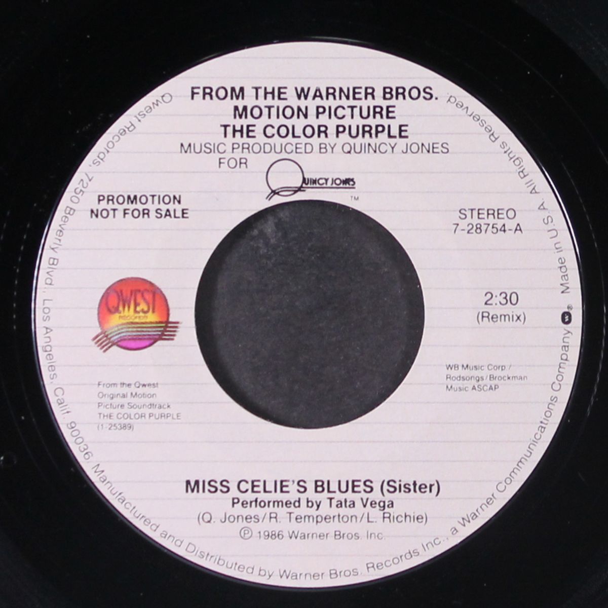miss celie's blues (sister) / same by TATA VEGA