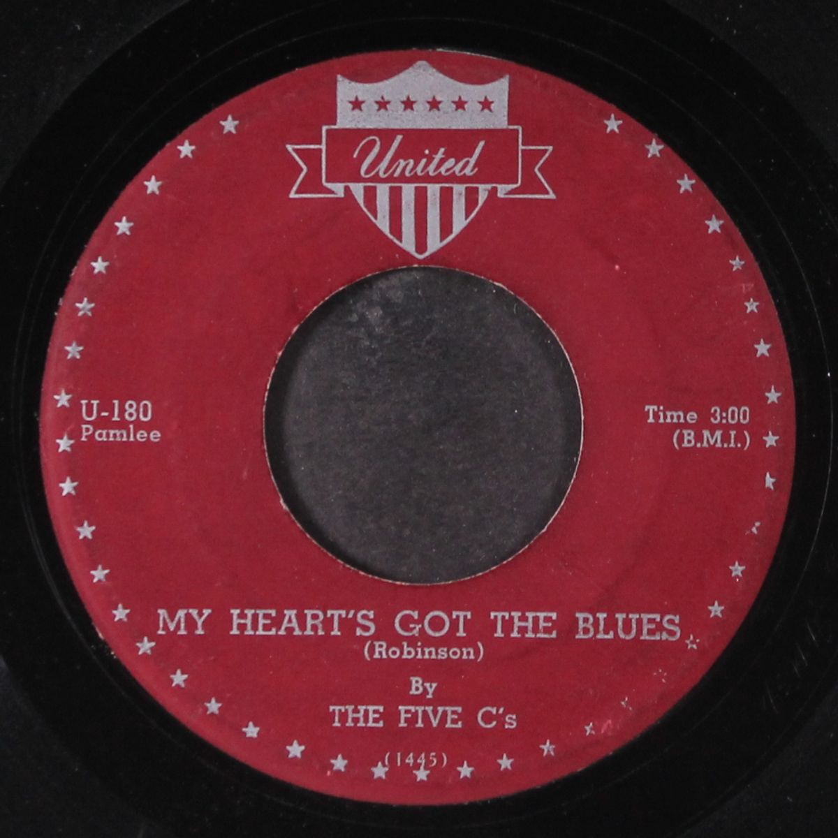 my heart's got the blues / goody, goody by FIVE C'S