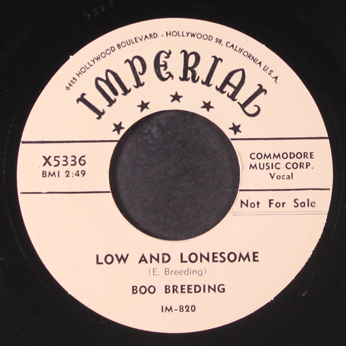 country woman / low and lonesome by BOO BREEDING