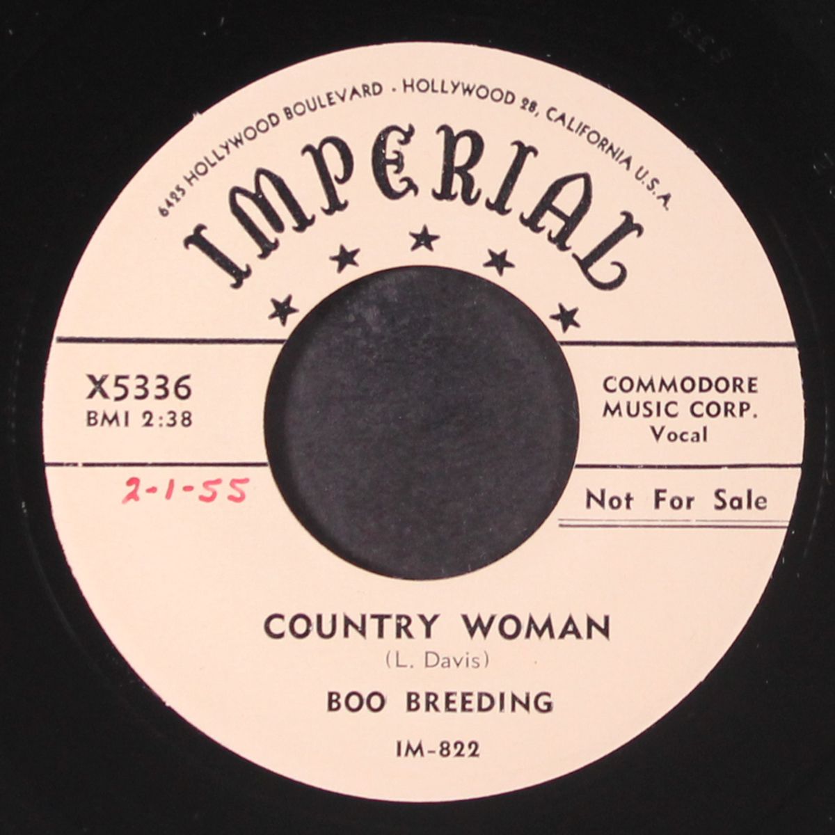 country woman / low and lonesome by BOO BREEDING