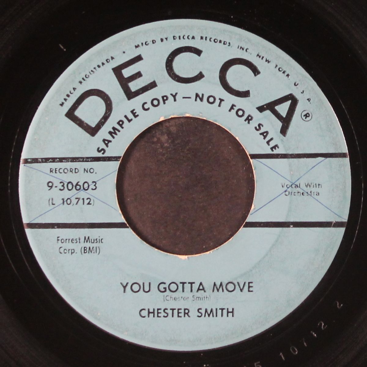 you gotta move / the hook by CHESTER SMITH