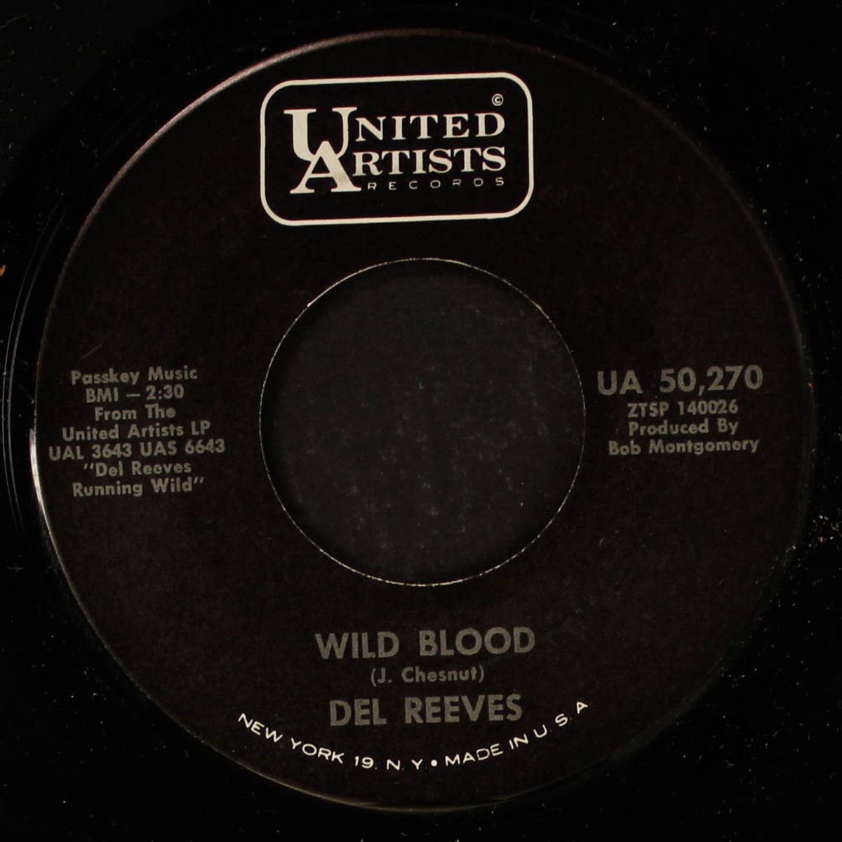wild blood / lest we forget by DEL REEVES
