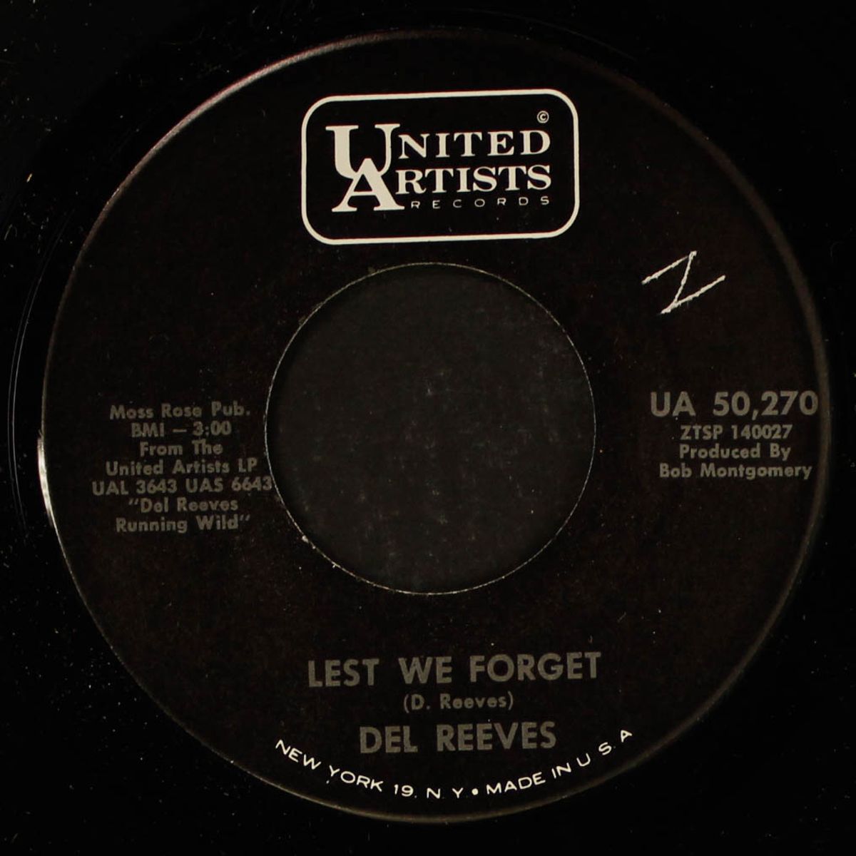 wild blood / lest we forget by DEL REEVES