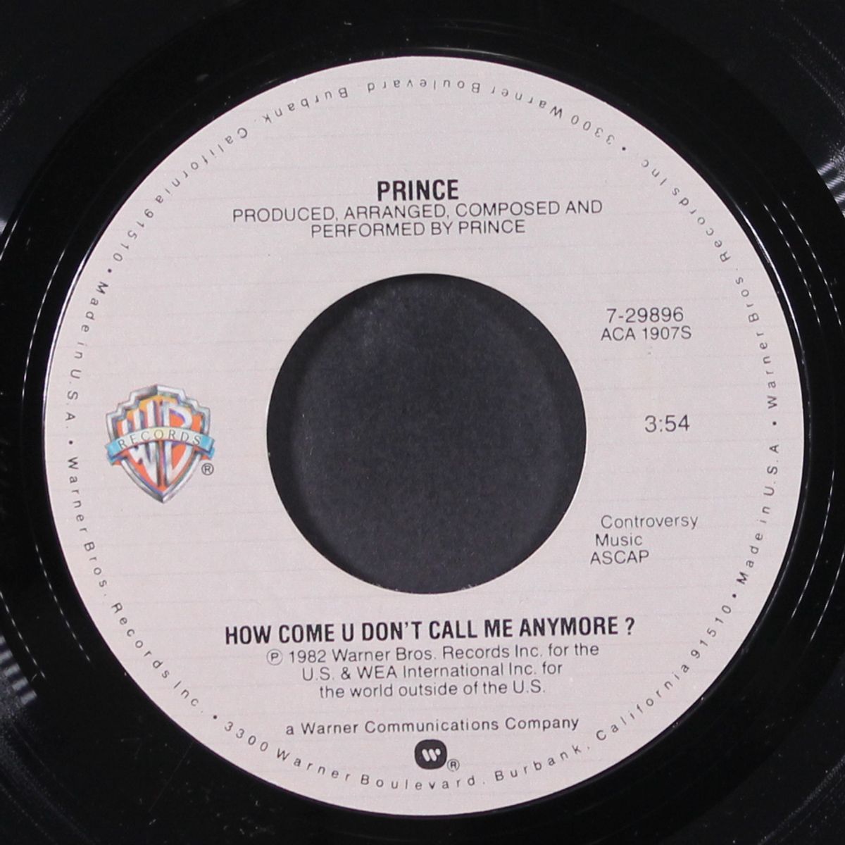 1999 / how come u don't call me anymore? by PRINCE