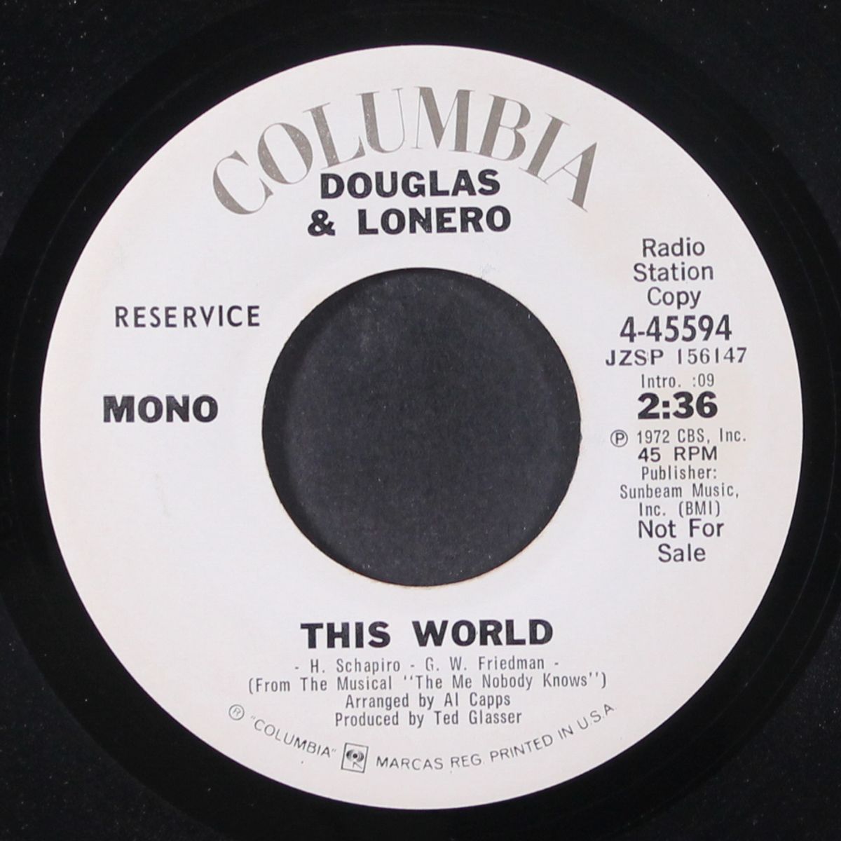jubilation / this world by DOUGLAS & LONERO