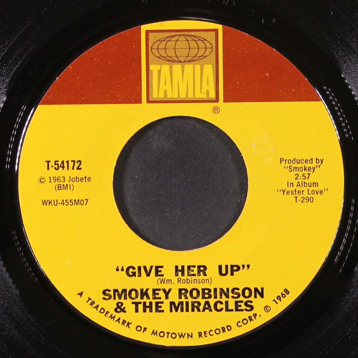special occasion / give her up by SMOKEY ROBINSON & MIRACLES