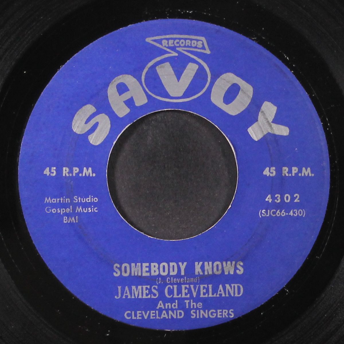 free at last / somebody knows by JAMES CLEVELAND