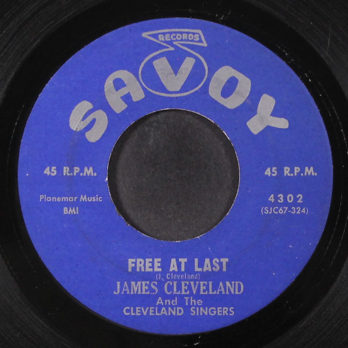 free at last / somebody knows by JAMES CLEVELAND