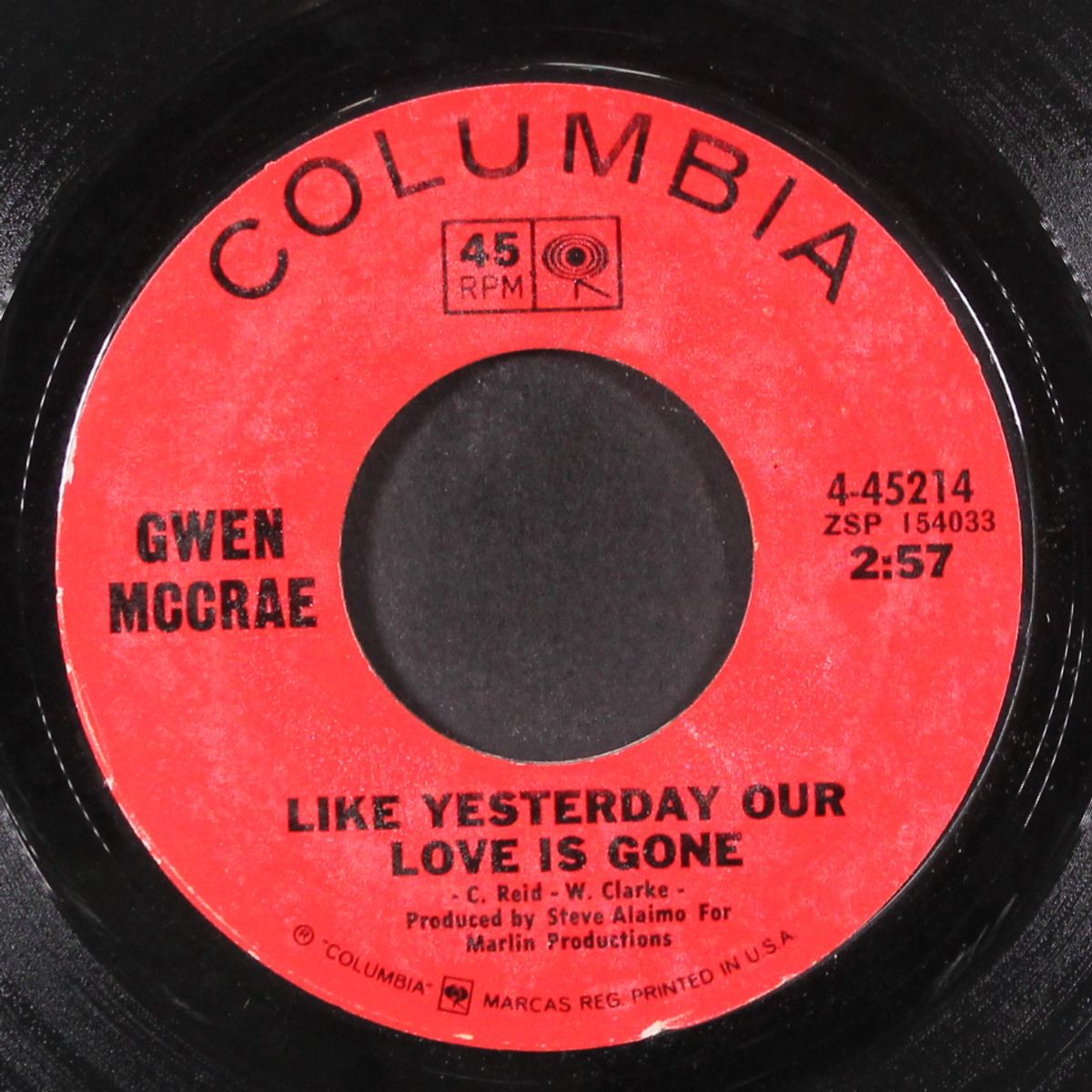 lead me on / like yesterday our love is gone by GWEN MCCRAE