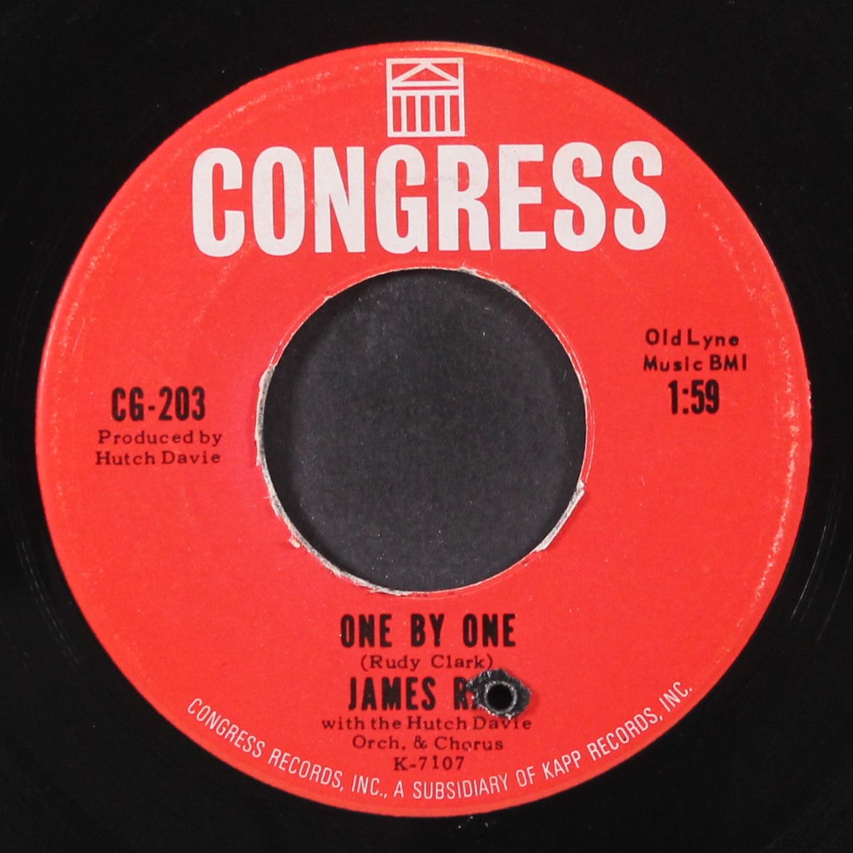 one by one / the masquerade is over by JAMES RAY