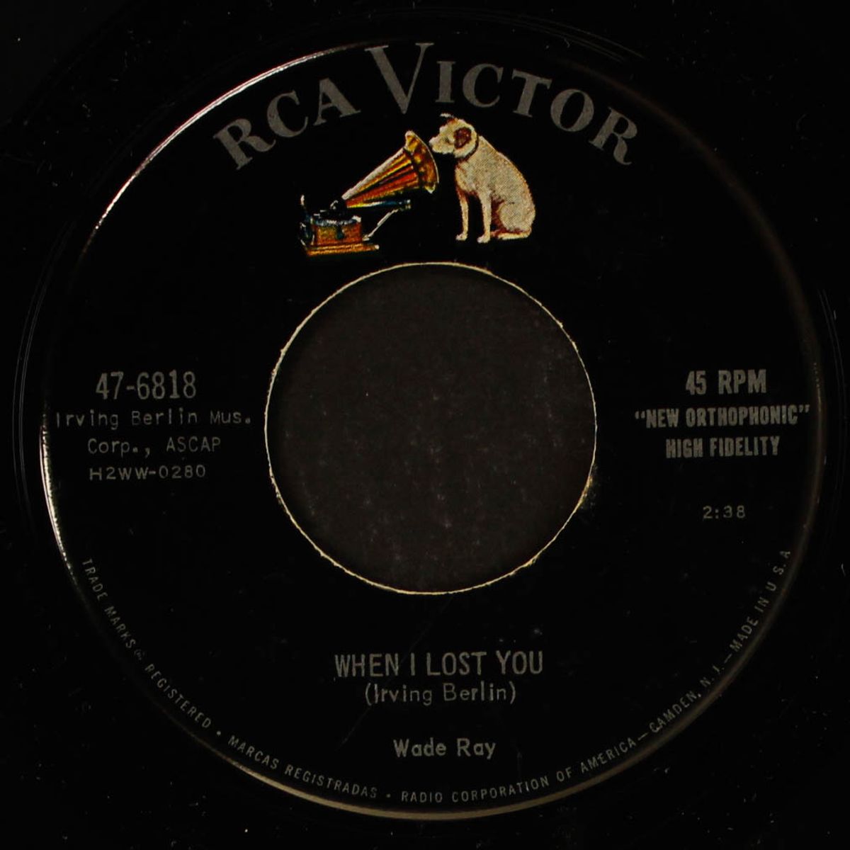 when i lost you by WADE RAY