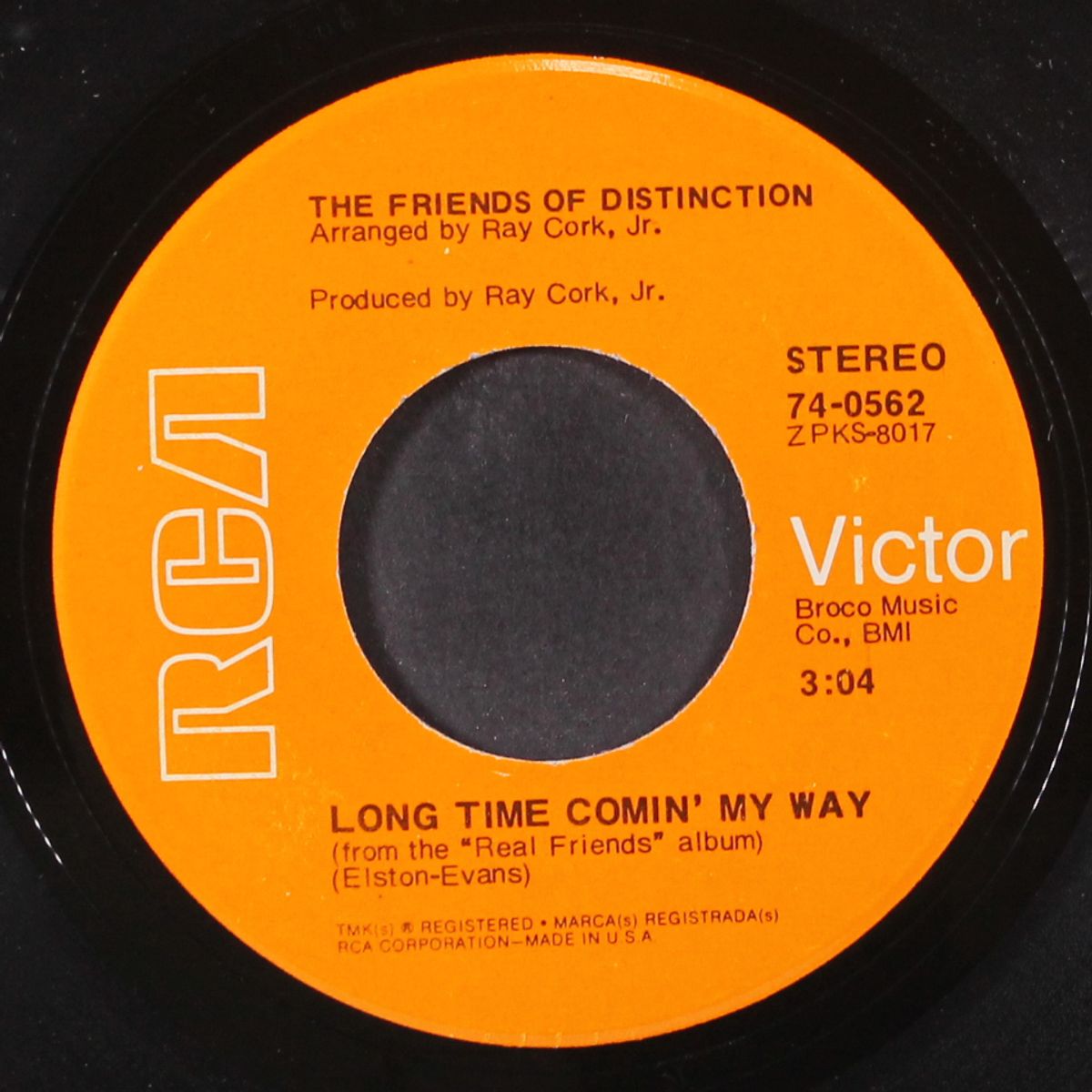 long time comin' my way / let me be by FRIENDS OF DISTINCTION
