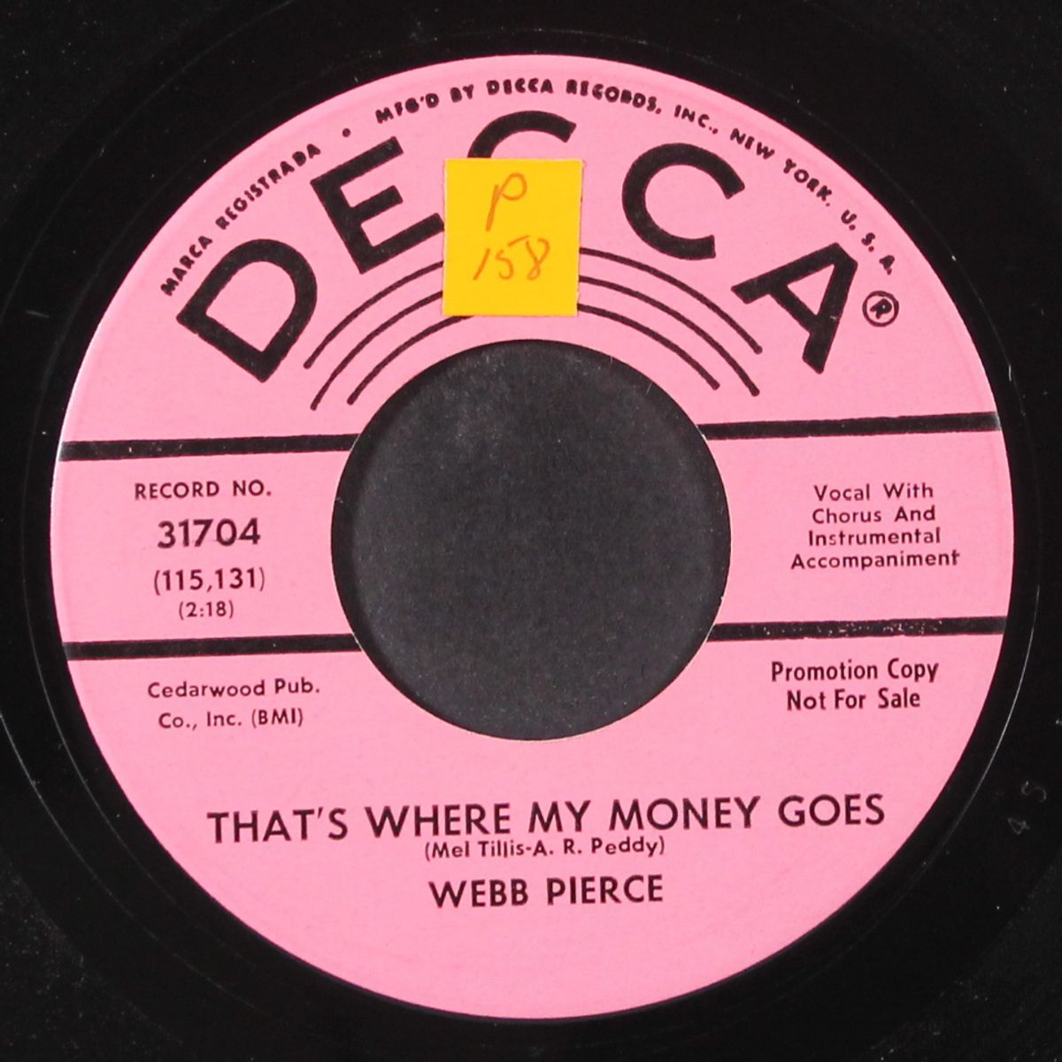 broken engagement by WEBB PIERCE