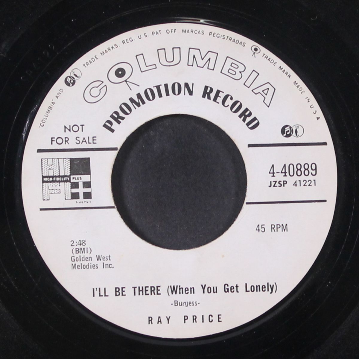 i'll be there by RAY PRICE