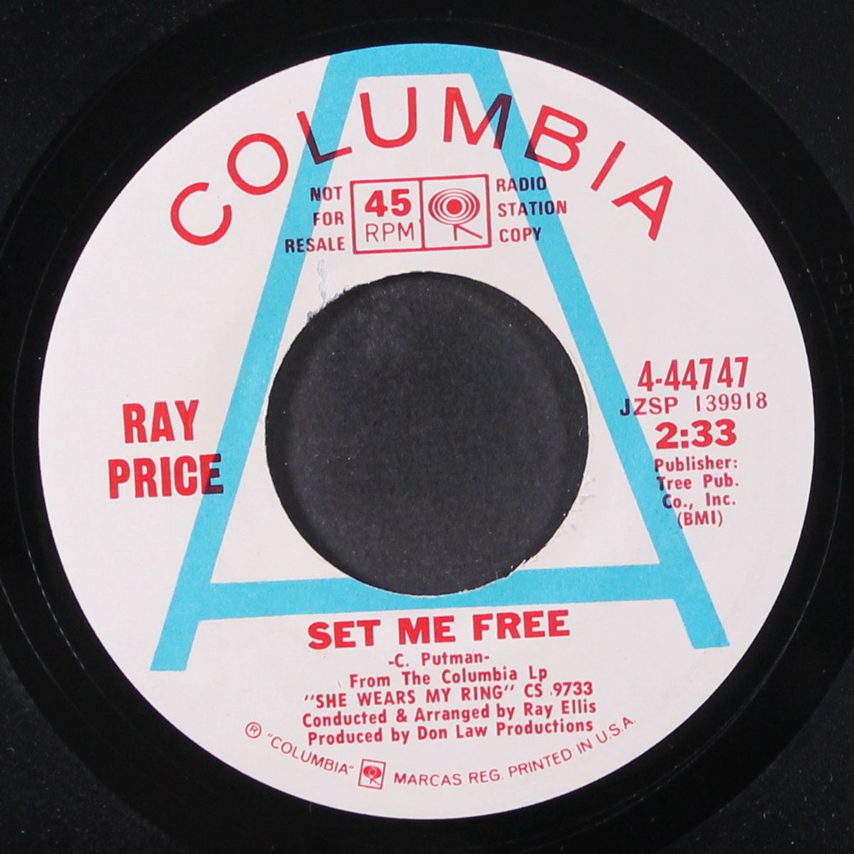 set me free by RAY PRICE