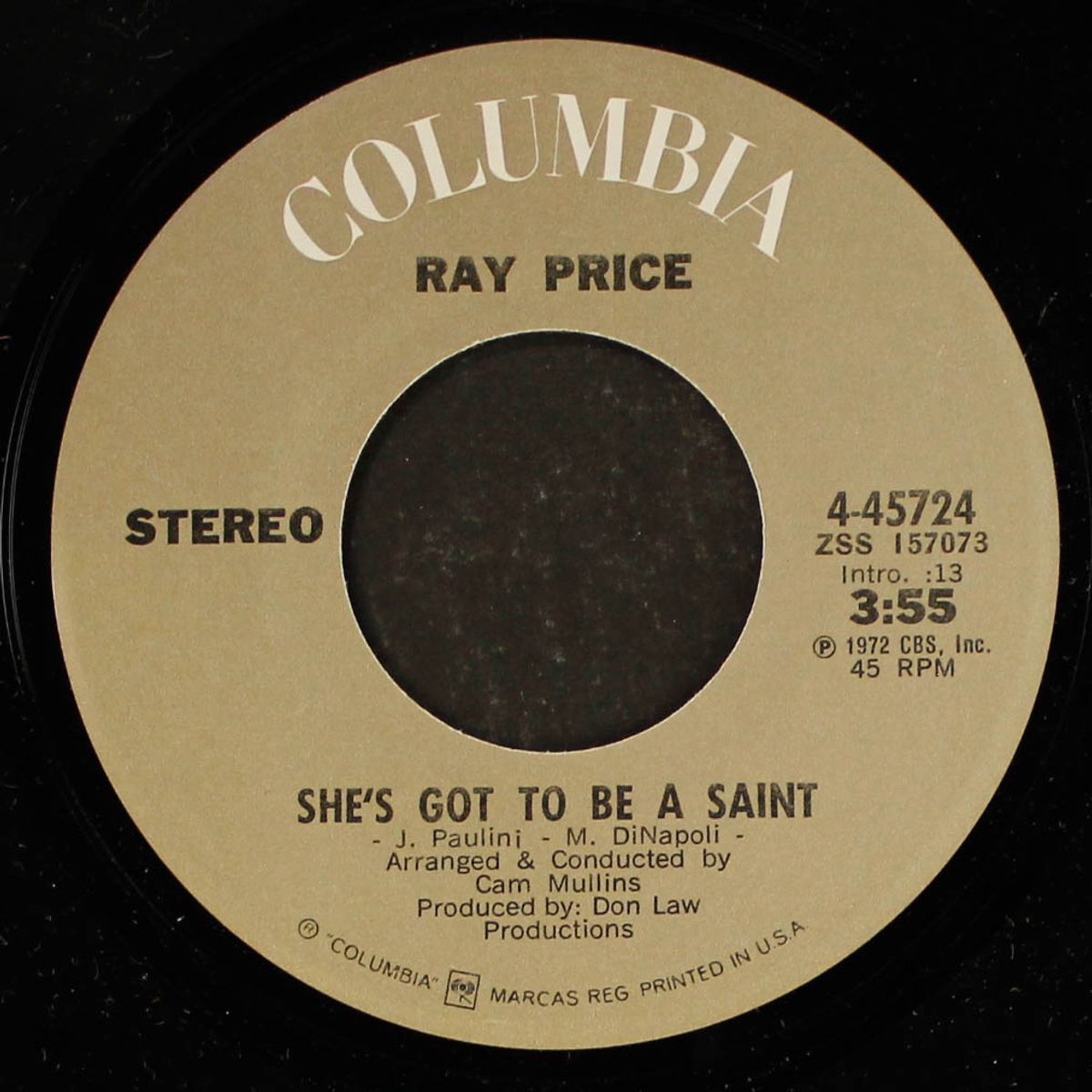she's got to be a saint by RAY PRICE