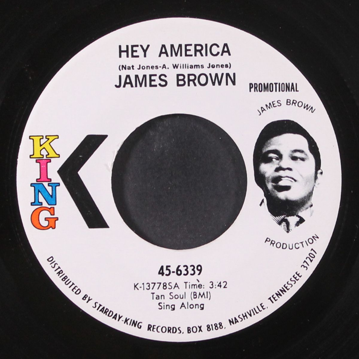 hey america by JAMES BROWN