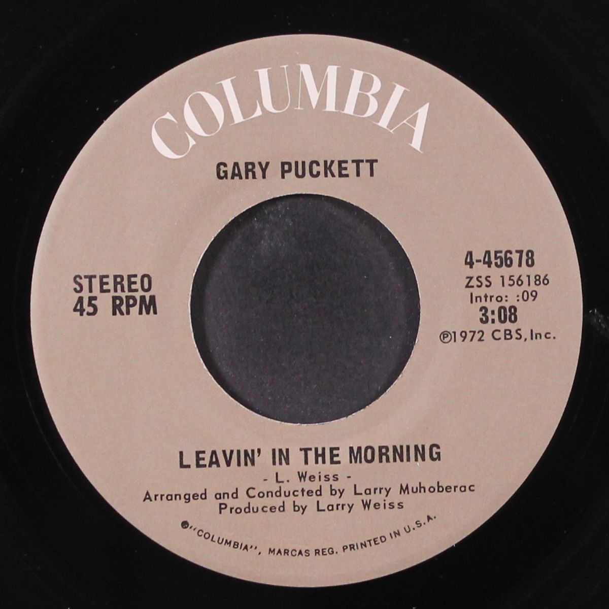 leavin' in the morning by GARY PUCKETT