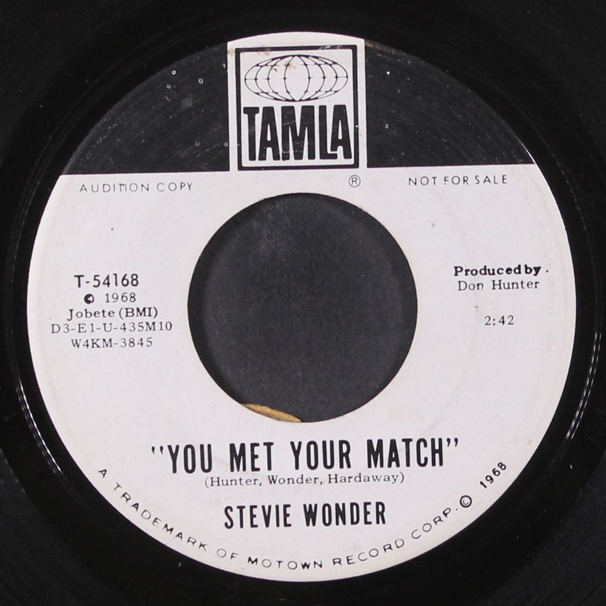 you met your match by STEVIE WONDER
