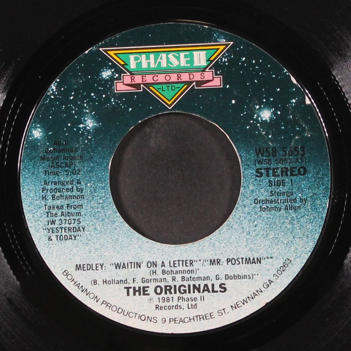 waitin' on a letter / mr. postman / the magic is in you by ORIGINALS