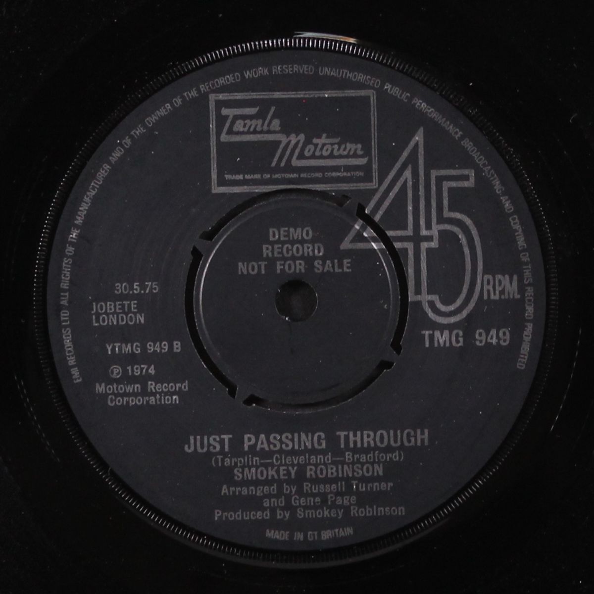 baby that's backatcha by SMOKEY ROBINSON