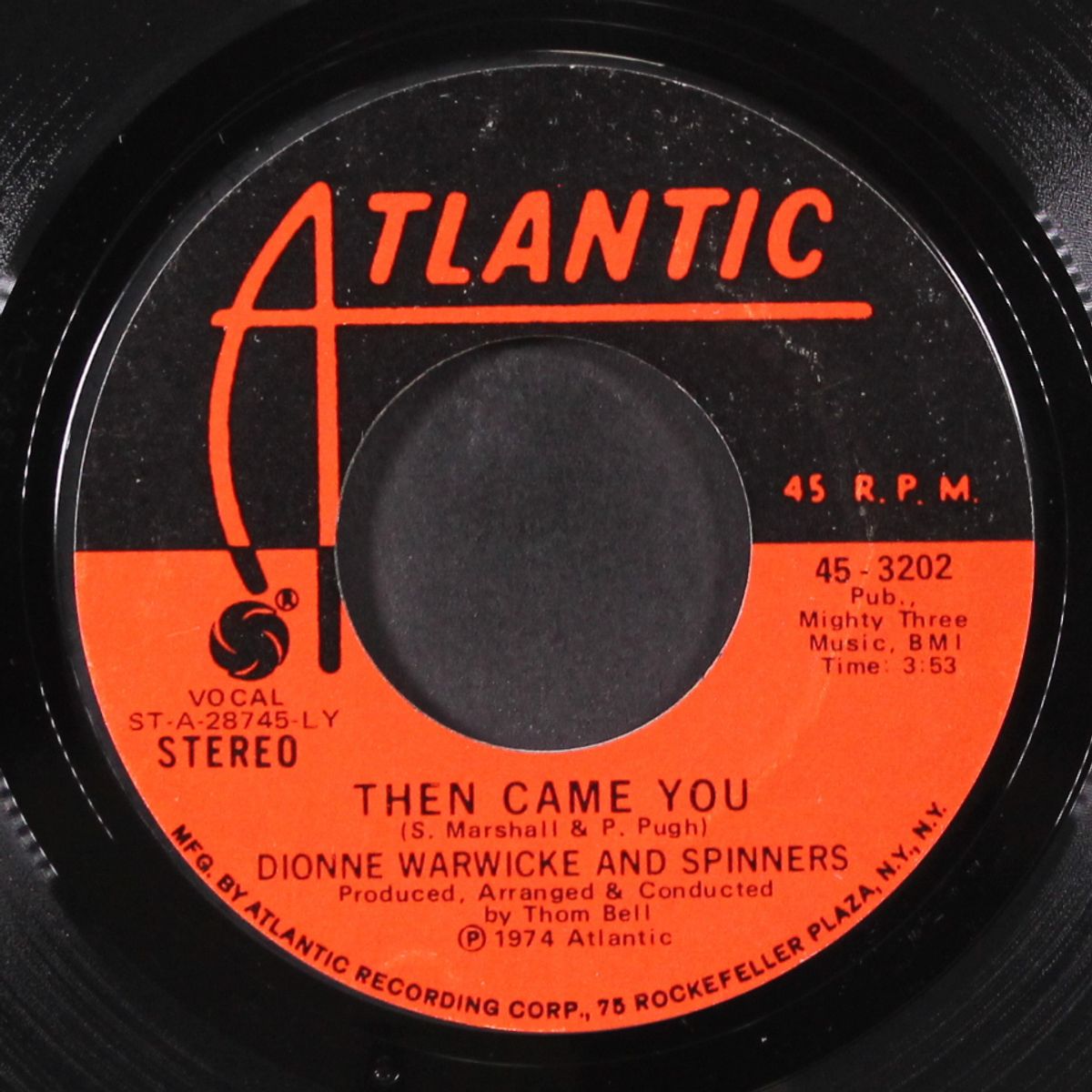 then came you by DIONNE WARWICKE & SPINNERS