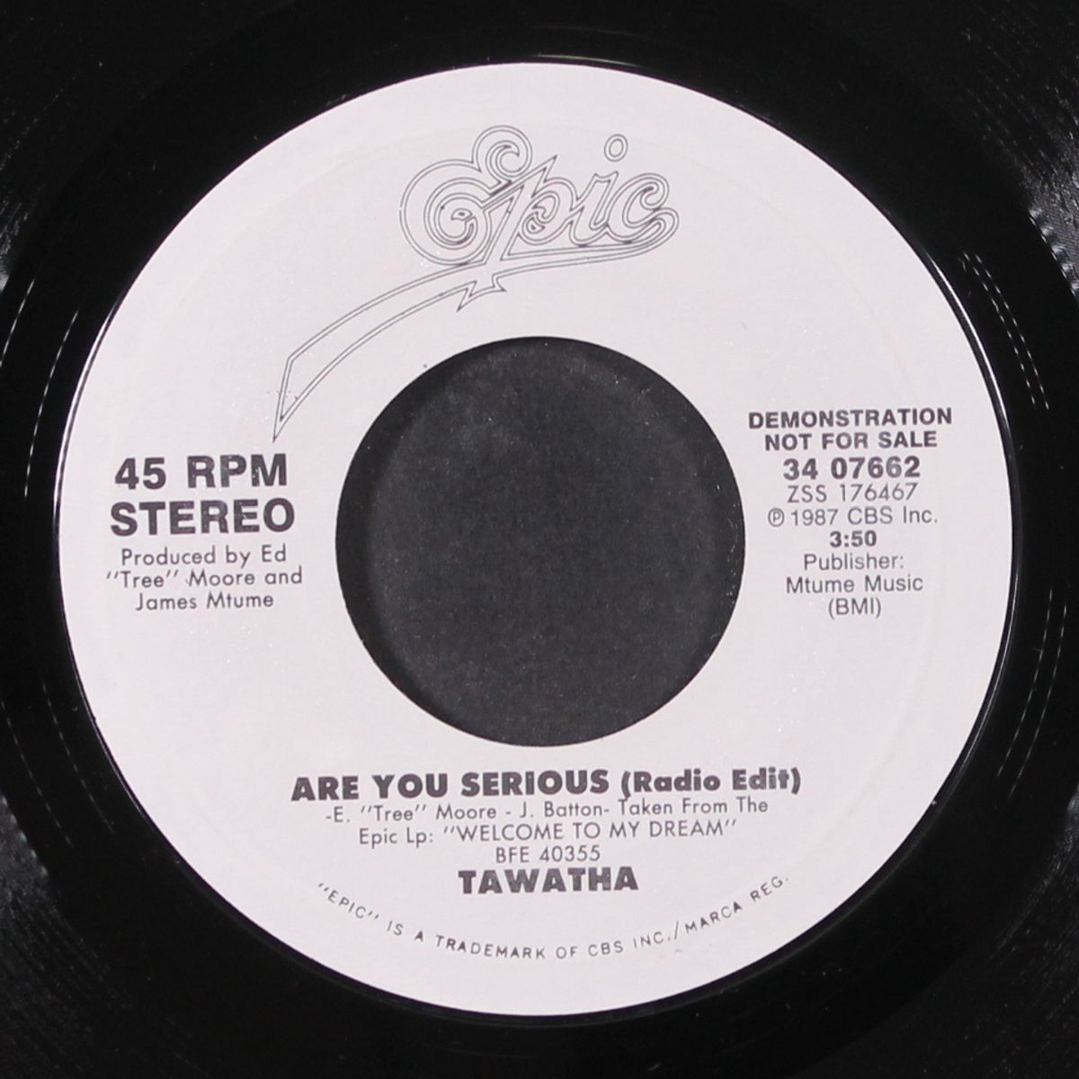 are you serious / same by TAWATHA