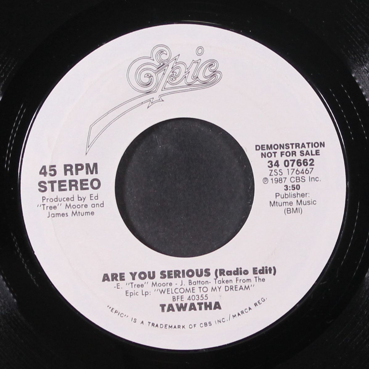 are you serious / same by TAWATHA