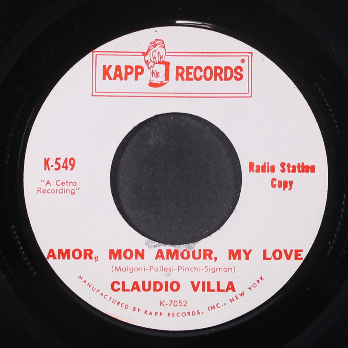 amor mon amour my love by CLAUDIO VILLA