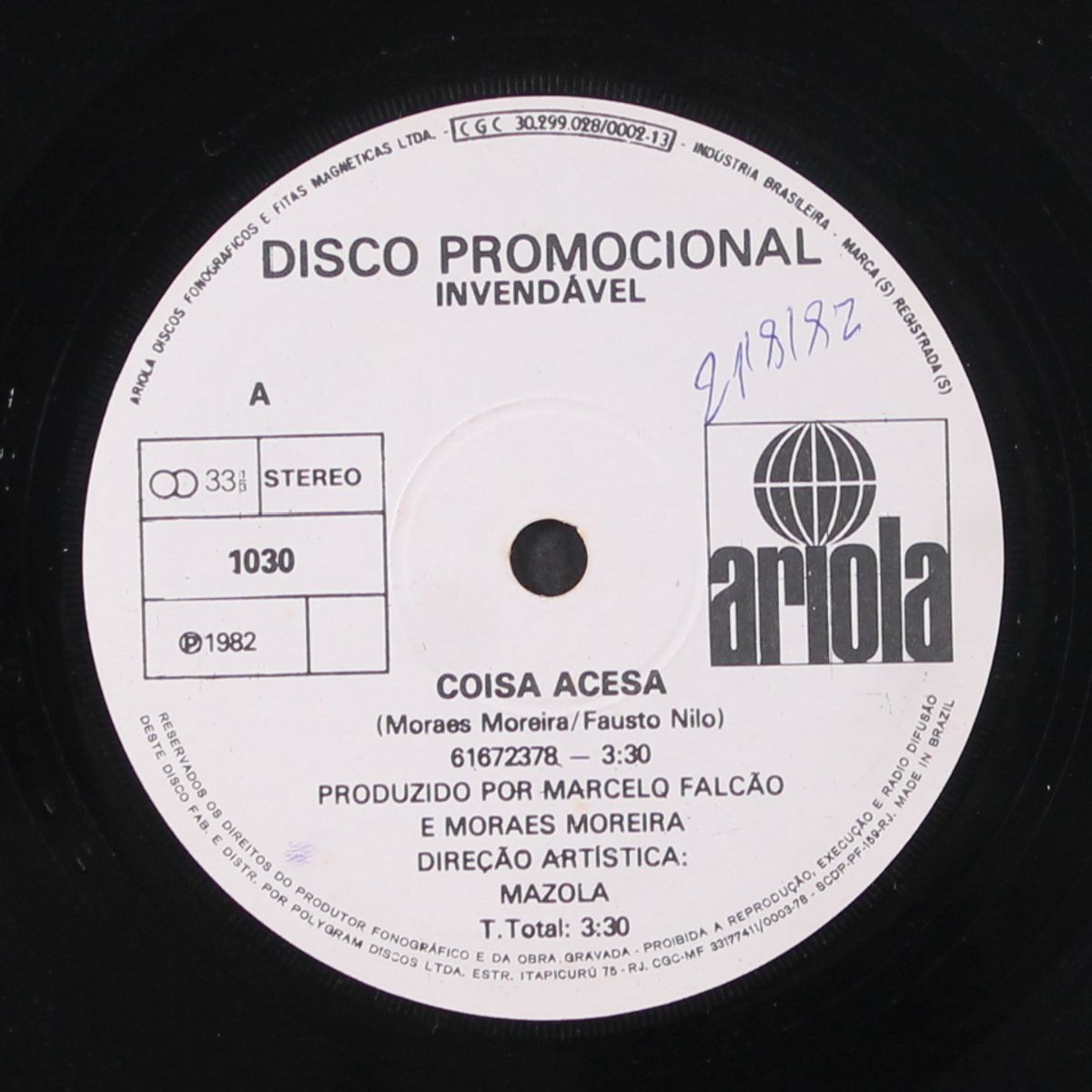 coisa acesa by MORAES MOREIRA