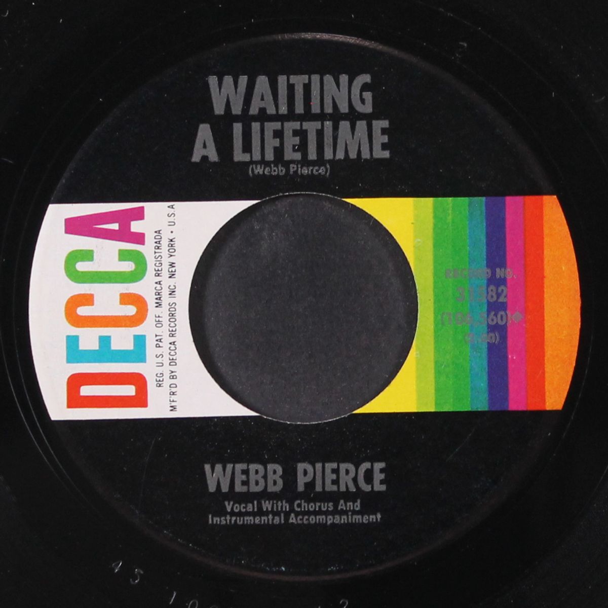 waiting a lifetime by WEBB PIERCE