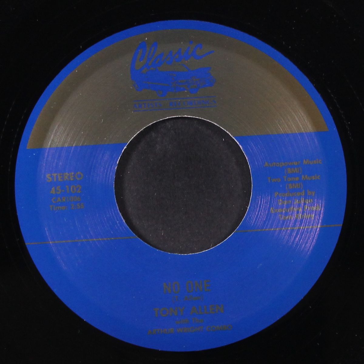 the back door / no one by TONY ALLEN