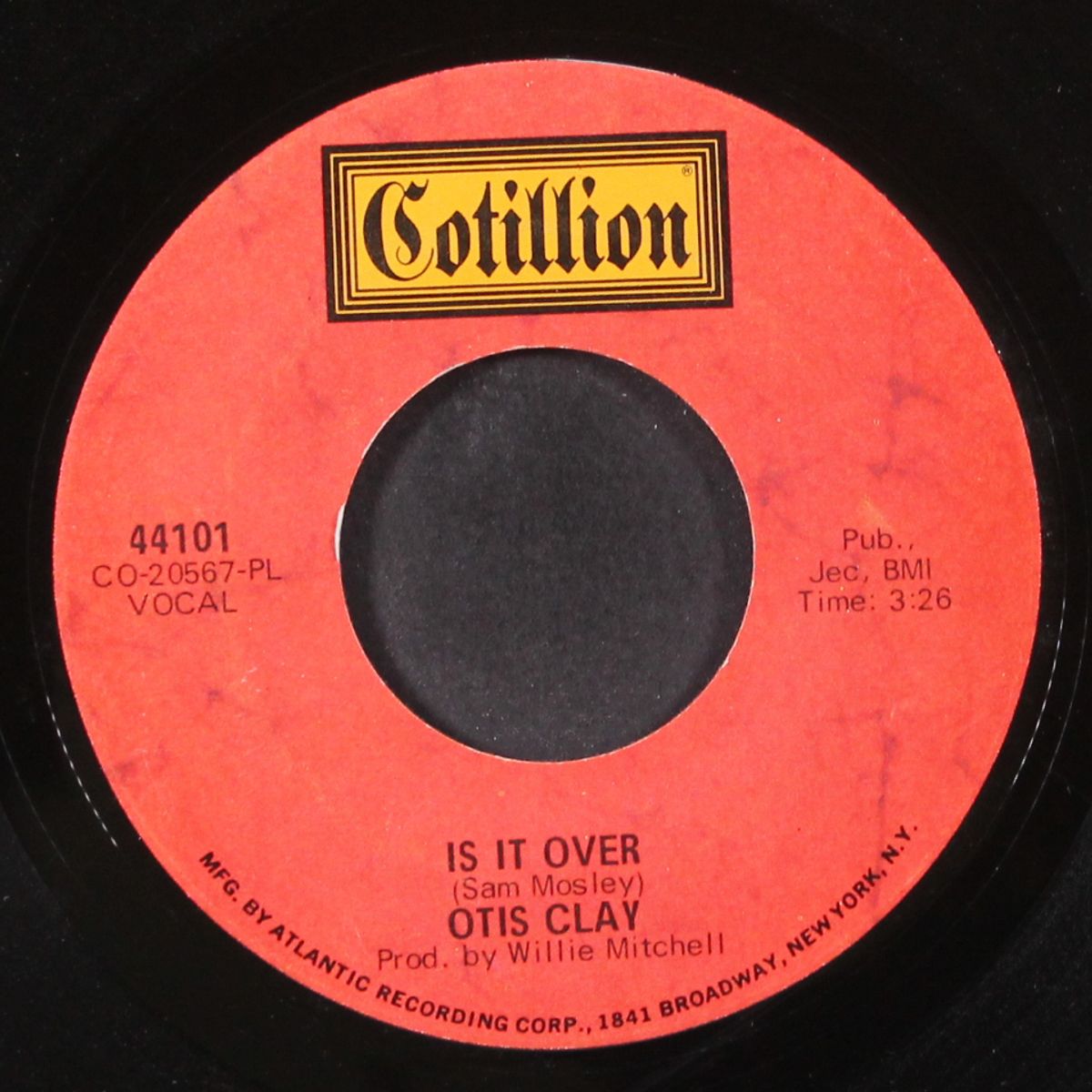 i'm qualified / is it over by OTIS CLAY