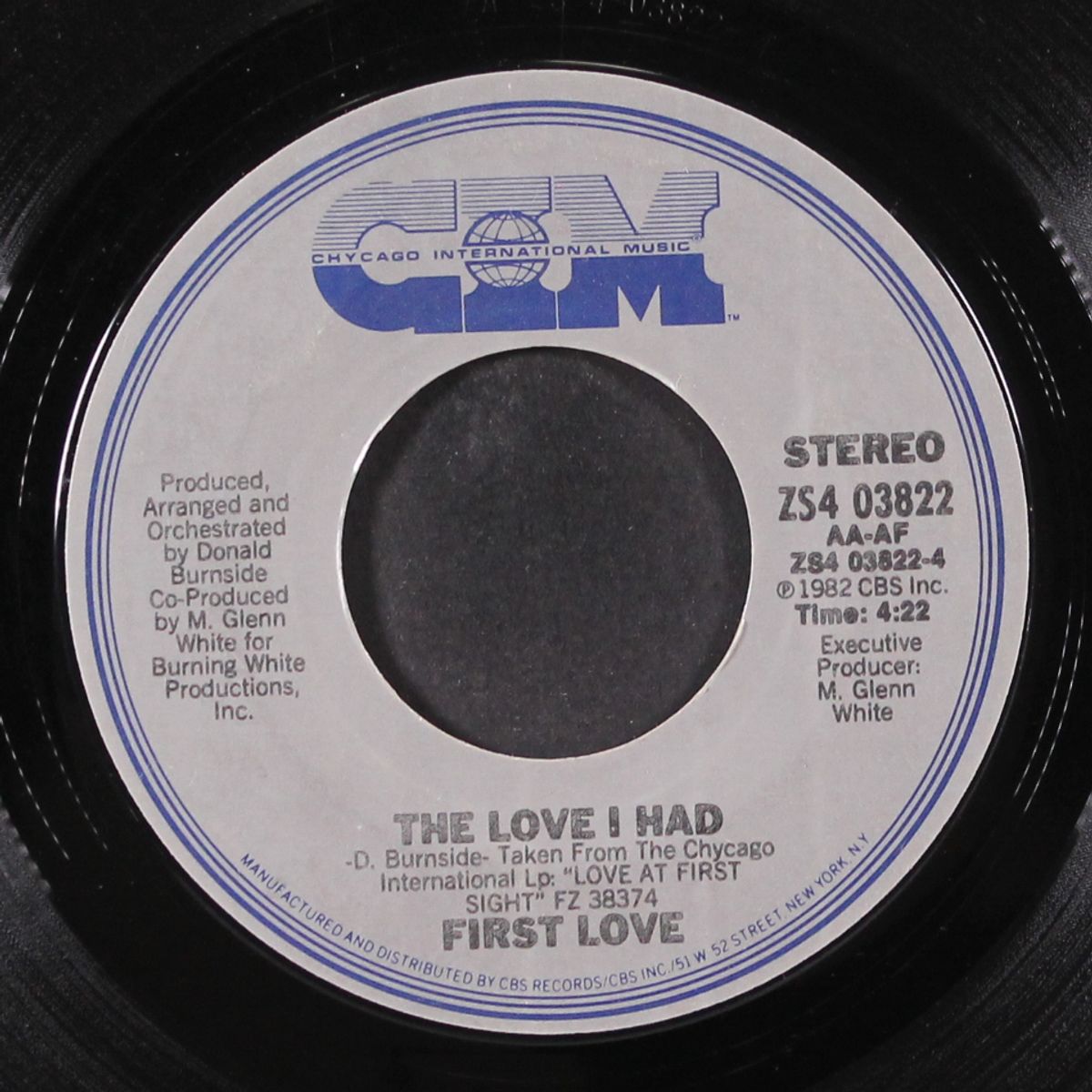 don't give up / the love i had by FIRST LOVE