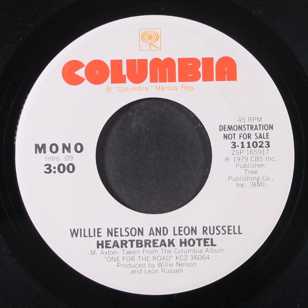 heartbreak hotel / mono by WILLIE NELSON & LEON RUSSELL