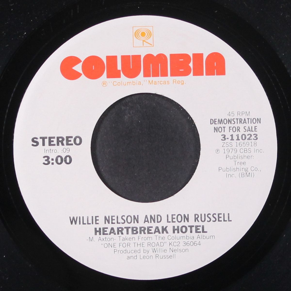 heartbreak hotel / mono by WILLIE NELSON & LEON RUSSELL